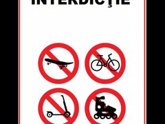 Placuta pentru interdictie